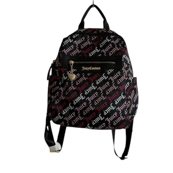 Juicy Couture Gothic Logo Quilty Pleasure Backpack